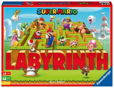 Ravensburger – Super Mario Labyrinth, Juegos de Mesa Laberinto, Mario Bros, Jueg - Imagen 1 de 4