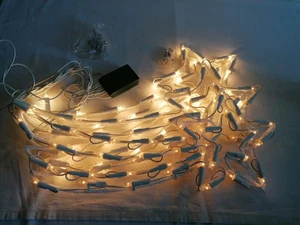 Vintage Kleeneze Shooting Stars Window Light Christmas - Picture 1 of 7