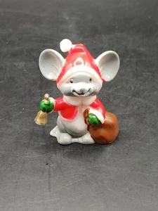 Vintage Weihnachtsmann Weihnachten Maus Pin - Bild 1 von 5