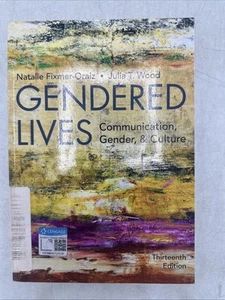 Gendered Lives - Paperback, by Wood Julia; Fixmer-Oraiz Natalie - GOOD - Picture 1 of 10