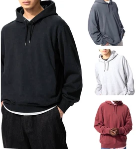 UNIQLO Sweat Pullover Parka 4 Colors 479798 Unisex Size XS-4XL Side Pockets - Picture 1 of 9