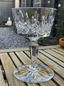 WATERFORD  Crystal LISMORE  7-1/4” Footed CANDY DISH Bowl COMPOTE Ireland EUC - Picture 1 of 4