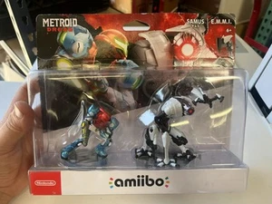 set of 2, Nintendo amiibo Metroid Dread - Samus and E.M.M.I. Figures - Picture 1 of 12