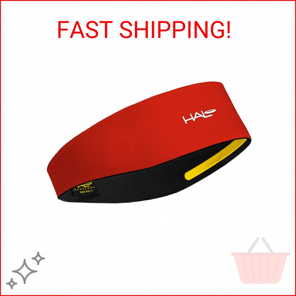Halo Headband Pullover II Sweatband - Red