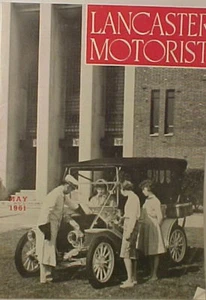 Vintage MAY 1961 LANCASTER MOTORIST MAGAZINE - Picture 1 of 1