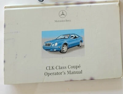 Mercedes Benz Clase CLK 2001 cupé manual del operador manual del propietario CLK320 Foto 1 de 2