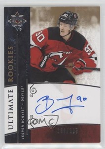 2019 Ultimate Collection Retro Rookies Tier 1 /225 Jesper Boqvist Rookie Auto RC