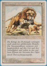 Savannah Lions (WB) Revised (GERMAN) MINT White Rare CARD (104651) ABUGames
