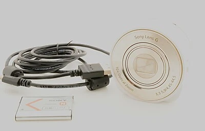 [Near Mint] Sony Cyber Shot DSC QX10 18.2MP Digital Camera White WiFi from Japan - Image 1 of 4