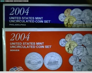 2004 Mint Set Complete both P & D mints - Picture 1 of 3
