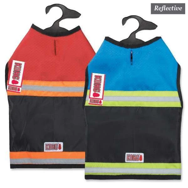 Kong Dog SAFETY VESTS Ripstop Shell Reflective Ribbon Durable Rugged Easy On/Off - Image 1 of 1