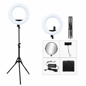 18'' 96W FE480II Dimmable LED Ring Light Kit With Remote Control For Photography - Picture 1 of 10