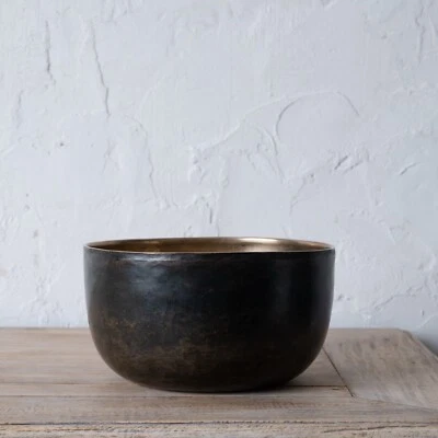 Cuenco cantor de bronce tibetano Foto 1 de 4