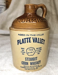 Vtg. Moonshine Whiskey Jug by McCormick Distillery “100 Proof Aged In The Hills” - Picture 1 of 6