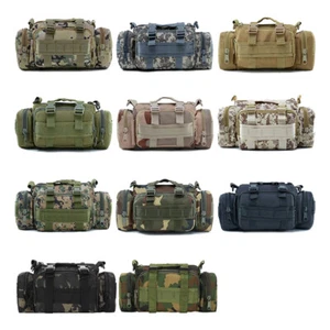 Military Tactical Backpack Waist Pack Bag Molle Pouch for outdoor Camping Hiking - Picture 1 of 30