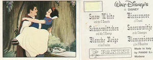 BIANCANEVE E I 7 NANI # 216 (Figurine Panini - con velina originale - anno 1994) - Imagen 1 de 1