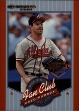 2001 (BRAVES) Donruss Baseball's Best Bronze #208 Greg Maddux FC /999