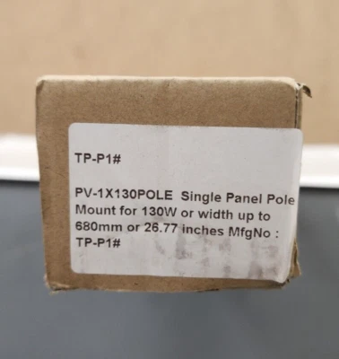 Soporte de montaje en poste lateral solar ajustable AIMS Power, PV1X130POLE - ¡Envío gratuito! Foto 1 de 2