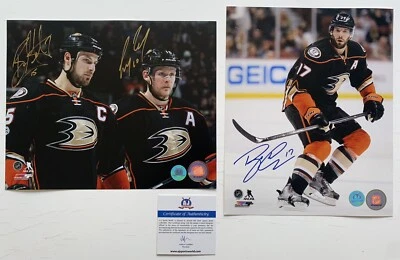 Corey Perry Ryan Getzlaf Ryan Kesler Anaheim Patos Autografiados 8x10 Fotos LOA🔥 Foto 1 de 4