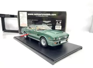 *SÚPER RARO* Autoart 1/18 Aston Martin V8 Vantage 1985 (verde bosque) - Imagen 1 de 5