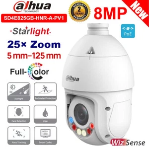 Dahua SD4E825GB-HNR-A-PV1 8MP Starlight 25x PTZ IP Camera SMD4.0 Auto-Tracking - Picture 1 of 17
