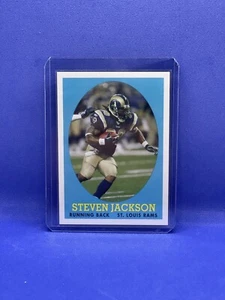 2007 Topps Turn Back The Clock #12 Steven Jackson St. Louis Rams - Picture 1 of 2