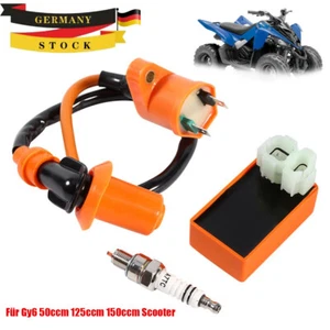 Racing CDI (Offen)Zündspule Zündkerze Für 4 Takt 4T China Roller 50 GY6-Motoren - Bild 1 von 13