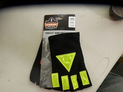 Ergodyne Proflex hand protection hi visibility glove size s-m #878 stop go NEW - Image 1 of 3