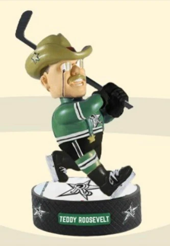 Frisco Roughriders Teddy Dallas Stars CROSSOVER SGA Bobblehead IN HAND New MILB Cover
