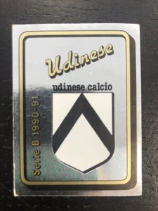 FIGURINA CALCIATORI PANINI 1990/91 SCUDETTO UDINESE n 489 NUOVO CON VELINA - Imagen 1 de 2