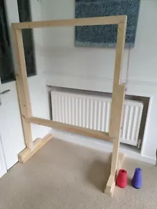 Telaio tappeto tufting 98 cm x 98 cm e supporto adatto per pistola tufting - Foto 1 di 4