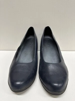 Hotter Angelica Mujer Talla 8 Azul Marino Cuero Bombas Zapatos Tacones Altos Foto 1 de 4