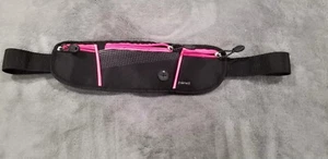 Hind Adjustable Running Utility Belt Fanny Pack Phone MP3 Key Pouch 3 Pockets - Picture 1 of 9
