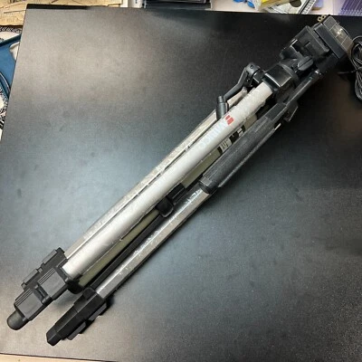 Ambico Deluxe Video Photo Tripod V-0554 – 24-57" Quick Release Bubble Level - Image 1 of 4