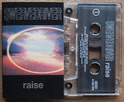 SWERVEDRIVER - RAISE (CREATION CCRE093) 1991 UK CASSETTE TAPE INDIE ALT - Image 1 of 3