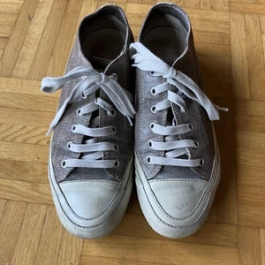 Candice Cooper Sneaker Gr 39 Nubuk Effekt Leder Schlamm - Bild 1 von 7