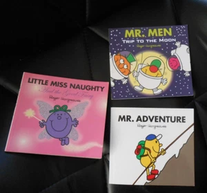 3 x Mr Men small reading books paperback like new - Picture 1 of 2