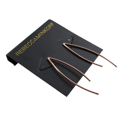 Rebecca Minkoff Rose Gold Dangle Earrings $48 Tags #RM304 - Image 1 of 3