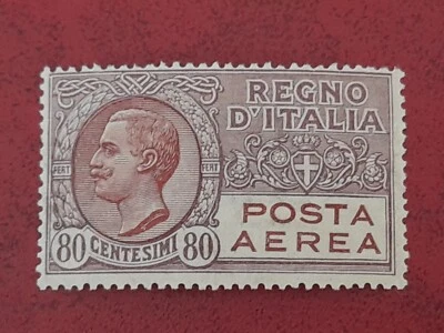 11 Giu 1928 Regno d'Italia Posta Aerea Effigie di Vittorio Emanuele III n 3A MNH - Immagine 1 di 3