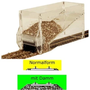Modellbahnshop 209010 Schotterhilfe H0 (Normalform) H0 + Neu - Bild 1 von 1