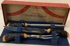 Vintage Sheffield Carving Set B. Thomas & Co. 3 Pc Knife Set Made in England