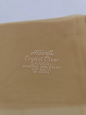 Medias planas de punto sin costuras Alberts con pie de sandalia 3 pares en caja Foto 1 de 4