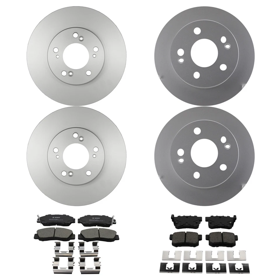 Bosch тихие передние задние роторы керамические дисковые тормозные колодки комплект для Prelude тип SH - Изображение 1 из 1