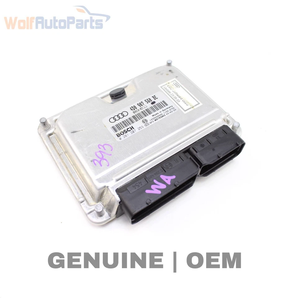 AUDI ALLROAD QUATTRO 2003-2004 4,2 L - ECU/ECM/módulo de control del motor Foto 1 de 4