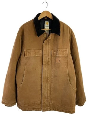 Carhartt Pato Tradicional Abrigo,Talla XL, Algodón, Marrón, Color Sólido, C26 - Imagen 1 de 4