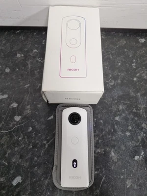 Ricoh Theta SC2 360 14.4 MP Camera - Working - White - No Charger - As Pictured - Image 1 of 4