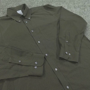 Brooks Brothers Oberhemd Herren Extra Large Regent Fit Button Down Gingham Kariert - Bild 1 von 10