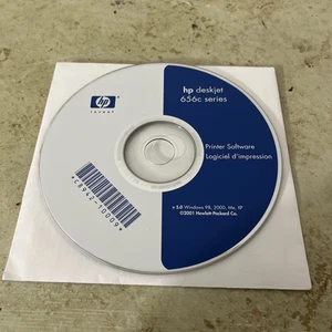 HP Deskjet Printer Software CD 656c series for Windows - Picture 1 of 3