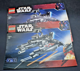 Lego Star Wars 7672 Rogue Shadow Building Plans ONLY *COMPLETE*