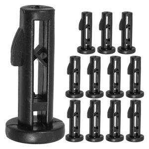  12tlg Outdoor Mülleimer Deckel Riegel Set 240 L Rollmülleimer Kunststoffscharnier - Bild 1 von 12